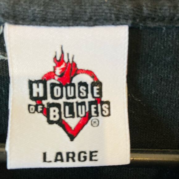 Vintage House of Blues Tee Shirt Las Vegas Size Large - Picture 3 of 8